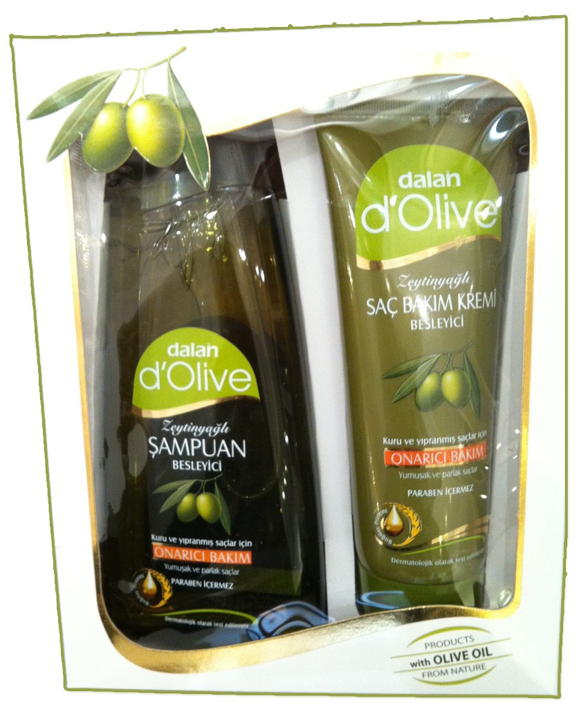 (此產品缺貨)橄欖油修護洗髮水護髮素套裝 Olive Oil Repairing Care Shampoo/Conditioner Set dalan d'Olive 美容產品 護髮/生髮用品 - 靚美健